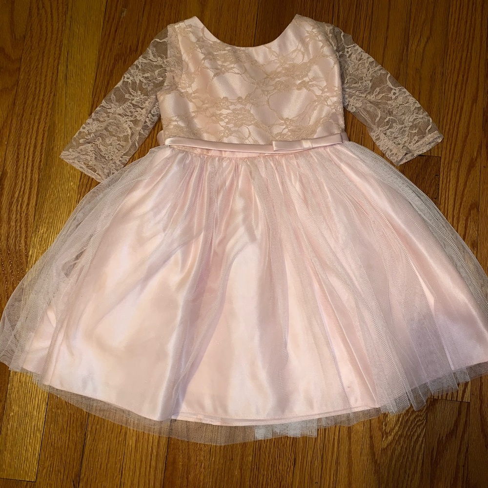 Lace and tulle dress
